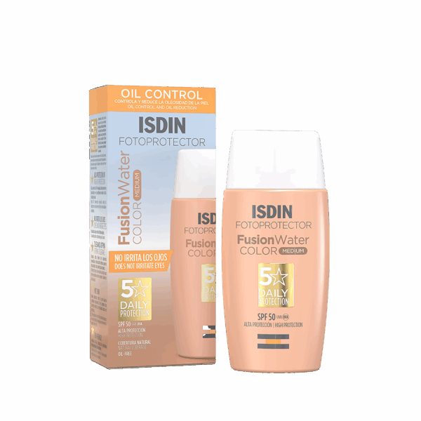 ISDIN FOTOPROTECTOR FW COLOR MEDIUM SPF 50 FCO X 50 ML