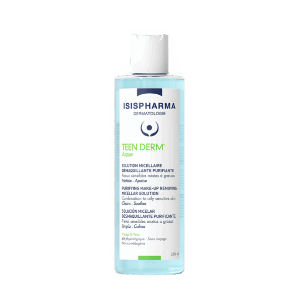 TEEN DERM AQUA FCO X 250 ML
