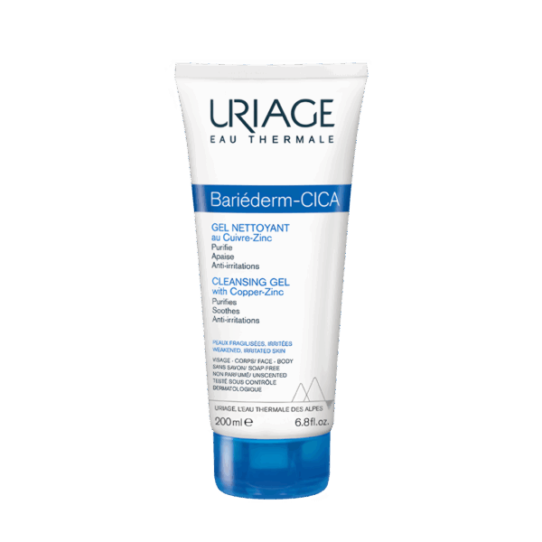 URIAGE BARIEDERM CICA-GEL NETTOYANT T DISCONT FCO X 200 ML