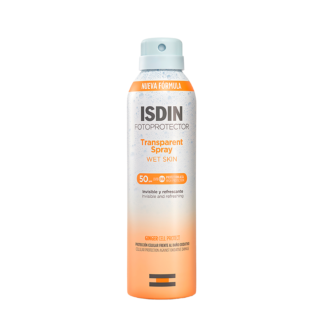ISDIN FOTOPROTECTOR SKIN TRANSPARENTE SPRAY SPF 50 FCO X 250 ML
