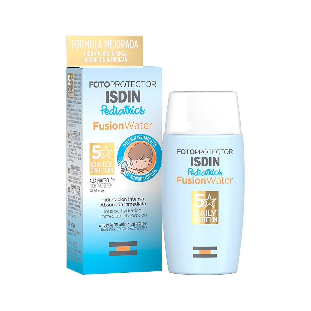 ISDIN FUSION WATER PEDIATRICS SPF 50 FCO X 50 ML