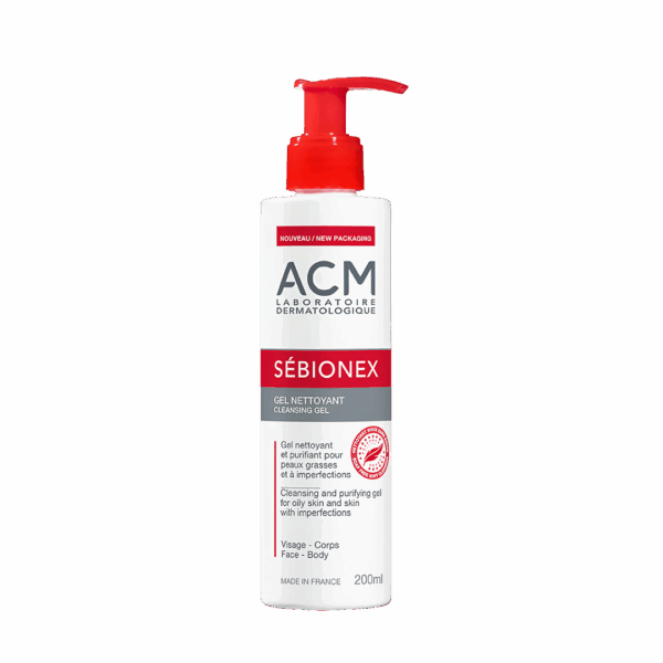ACM SEBIONEX GEL MOUSSANT FOAMING EXFOLIANTE P/ACNE FCO X 200 ML