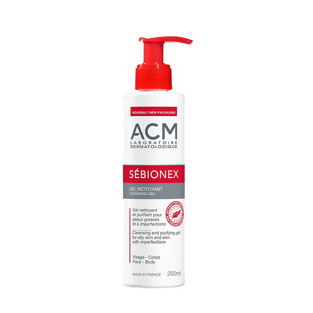 ACM SEBIONEX GEL MOUSSANT FOAMING EXFOLIANTE P/ACNE FCO X 200 ML