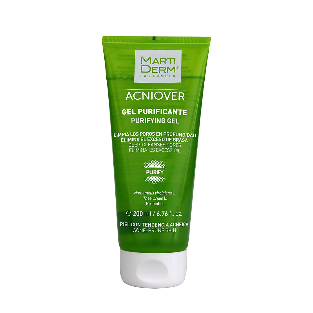 MARTI DERM ACNIOVER GEL PURIFICANTE FCO X 200 ML