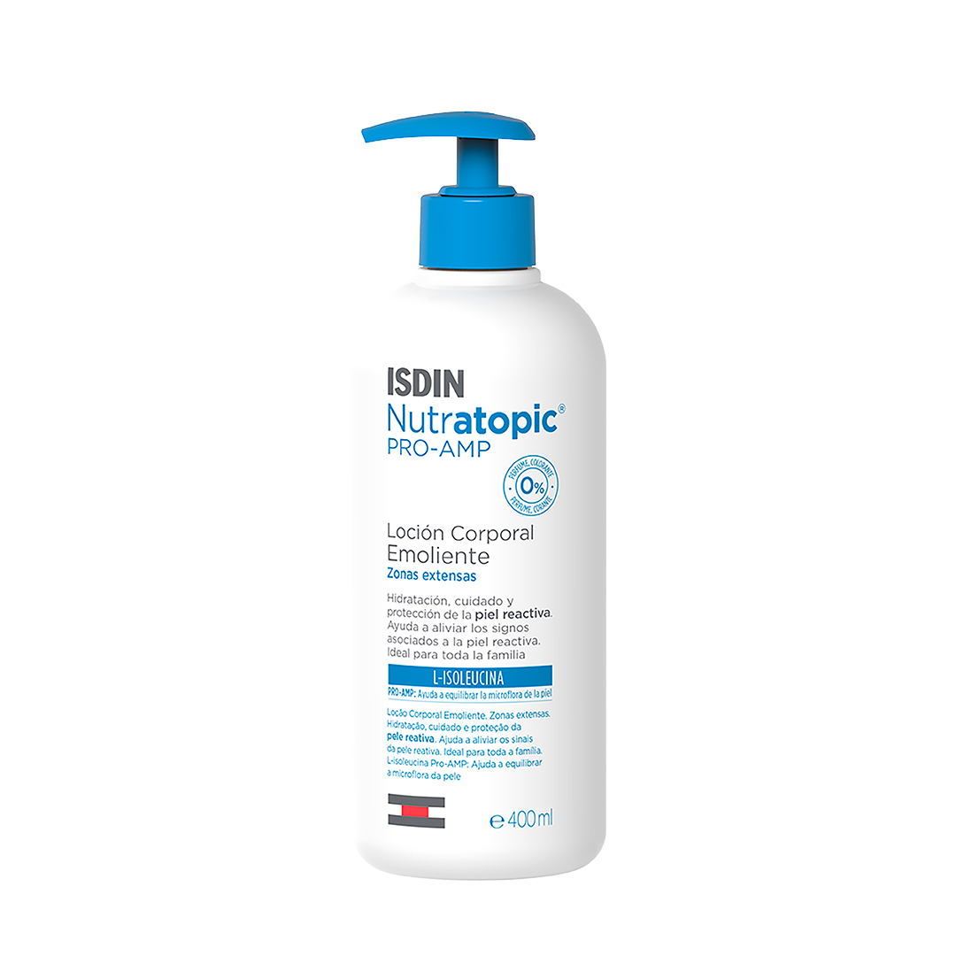 ISDIN NUTRATOPIC PRO AMP LOCION EMOLIENTE FCO X 400 ML