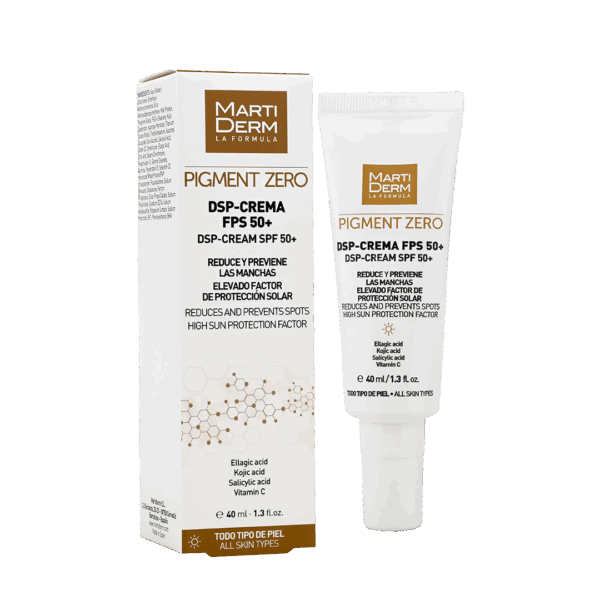 MARTI DERM PIGMENT ZERO DSP CREMA FPS 50+ FCO X 40 ML