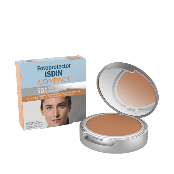 ISDIN FOTOPROTECTOR COMPACTO SPF 50 BRONCE FCO X 10 GR
