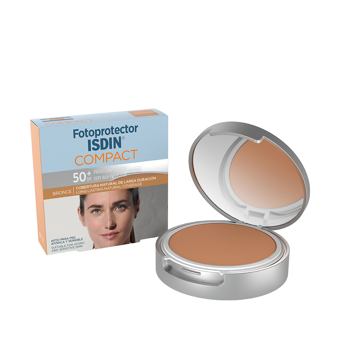 ISDIN FOTOPROTECTOR COMPACTO SPF 50 BRONCE FCO X 10 GR