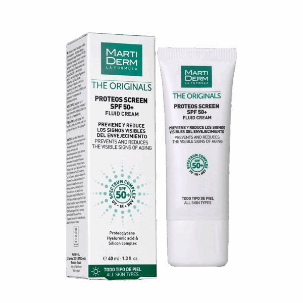 MARTI DERM PROTEOS SCREEN SIN COLOR SPF 50+ FCO X 40 ML