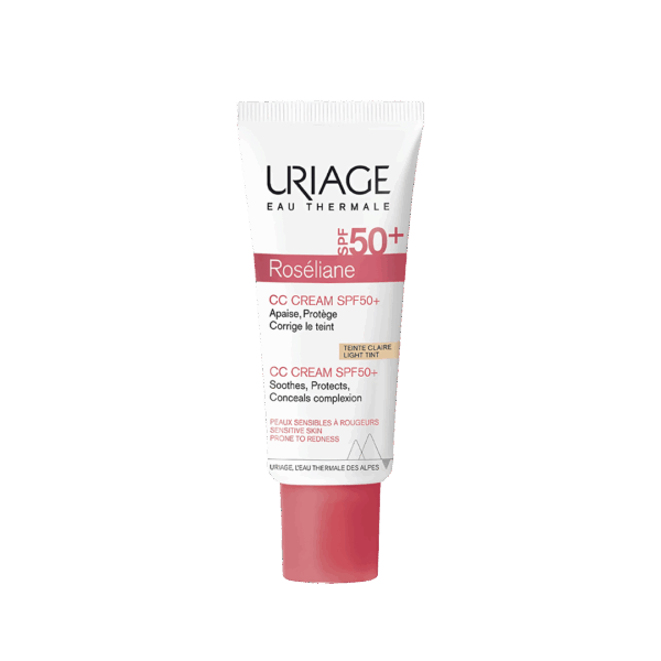 URIAGE ROSELIANE CC CREME SPF50+ T FCO X 40 ML